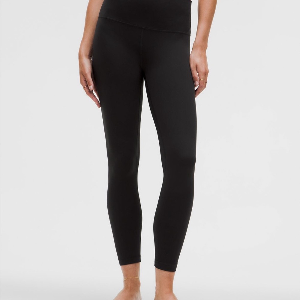 lululemon athletica Black align Leggings size 2 25” inseam